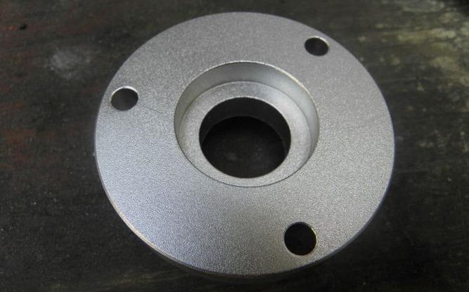 Powder coating surface treatment